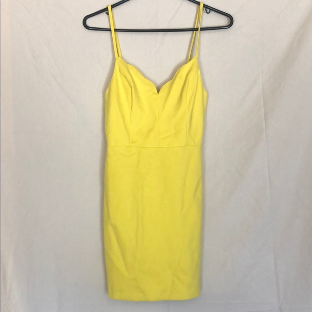 Yellow Bodycon Dress